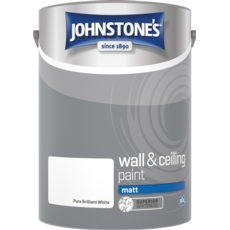 JOHNSTONE'S VINYL MATT BRILLIANT WHITE 5LITRE