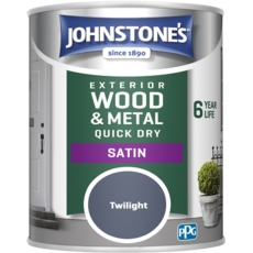 JOHNSTONE'S EXTERIOR QUICK DRY SATIN TWILIGHT 750MLS