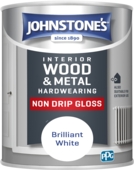 JOHNSTONE'S NON DRIP GLOSS BRILLIANT WHITE 750MLS