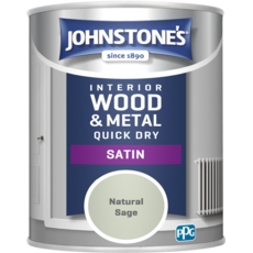 JOHNSTONE'S QUICK DRY SATIN NATURAL SAGE 750ML