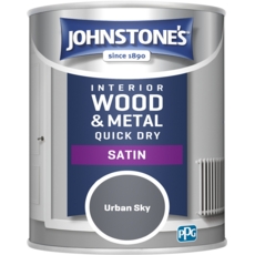 JOHNSTONE'S QUICK DRY SATIN URBAN SKY 750ML