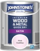 JOHNSTONE'S QUICK DRY SATIN PINK CADILLAC 750ML