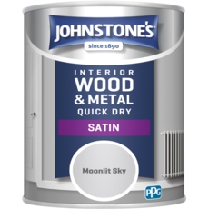 JOHNSTONE'S QUICK DRY SATIN MOONLIT SKY 750ML
