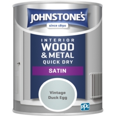 JOHNSTONE'S QUICK DRY SATIN VINTAGE DUCK EGG 750ML