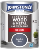 JOHNSTONE'S EXTERIOR  GLOSS ADMIRAL BLUE 750MLS