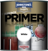 Johnstone's Prepare Any Surface Primer - White 250ml