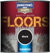 Johnstone's Transform Garage Floors Semi-gloss Black 250ml