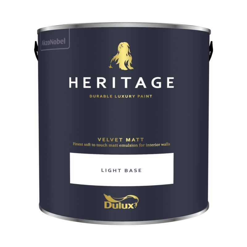 DULUX TRADE HERITAGE MATT COLOURS LB 2.5L Winterstoke Decorators Supplies