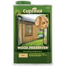 CUPRINOL WOOD PRESERVER CLEAR 1L