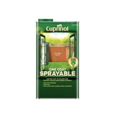CUPRINOL ONE COAT SPRAYABLE AUTUMN GOLD 5L