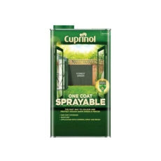 CUPRINOL ONE COAT SPRAYABLE FOREST GREEN 5L