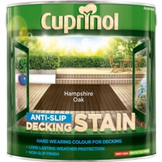 CUPRINOL ANTI-SLIP DECKING STAIN HAMPSHIRE OAK 5L