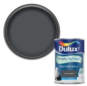 DULUX REFRESH ONE COAT FEATURE WALL CANNON BALL 1.25L