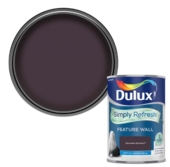 DULUX REFRESH ONE COAT FEATURE WALL DECADENT DAMSON 1.25L