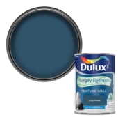 DULUX REFRESH ONE COAT FEATURE WALL INDIGO SHADE 1.25L