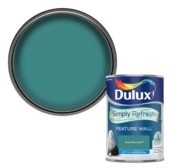 DULUX REFRESH ONE COAT FEATURE WALL PROUD PEACOCK 1.25L