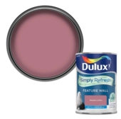 DULUX REFRESH ONE COAT FEATURE WALL RASBERRY DIVA 1.25L