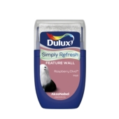 DULUX REFRESH ONE COAT FEATURE WALL R/BERRY DIVA 30ML