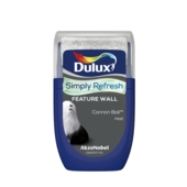 DULUX REFRESH ONE COAT FEATURE WALL CANNON BALL 30ML