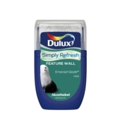 DULUX REFRESH ONE COAT FEATURE WALL EMERALD GLADE 30ML