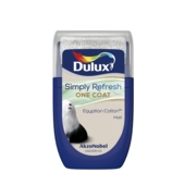 DULUX REFRESH ONE COAT TESTER EGYPTIAN COTTON 30ML