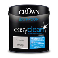 CROWN EASYCLEAN BATHROOM LINEN CUPBOARD SHEEN 2.5L