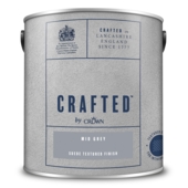 CROWN RETAIL CRAFTED SUEDE TEXURED MID GREY 2.5L