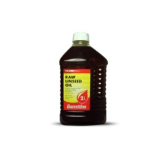 BARRETTINE RAW LINSEED OIL 2LT CARTON (6)
