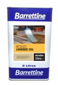 BARRETTINE LINSEED OIL BOILED 5LITRE