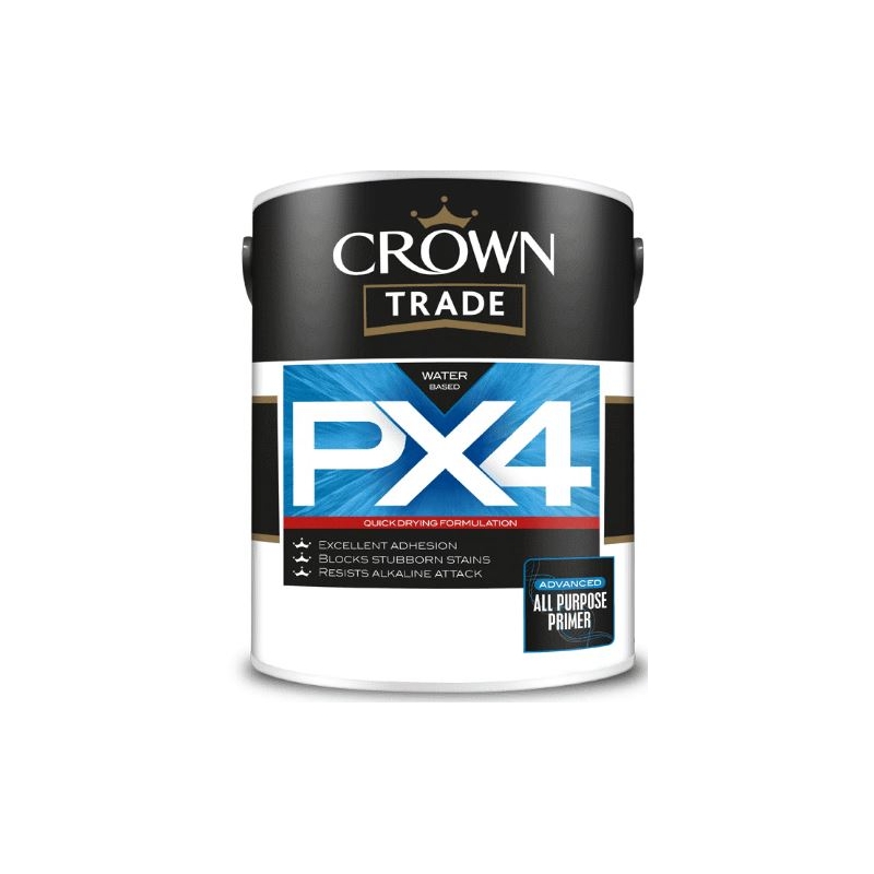 CROWN PX4 WATER BASED ALL PURPOSE PRIMER 5LITRES Winterstoke