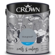 CROWN MATT EMULSION BLUE GRAVEL 2.5L