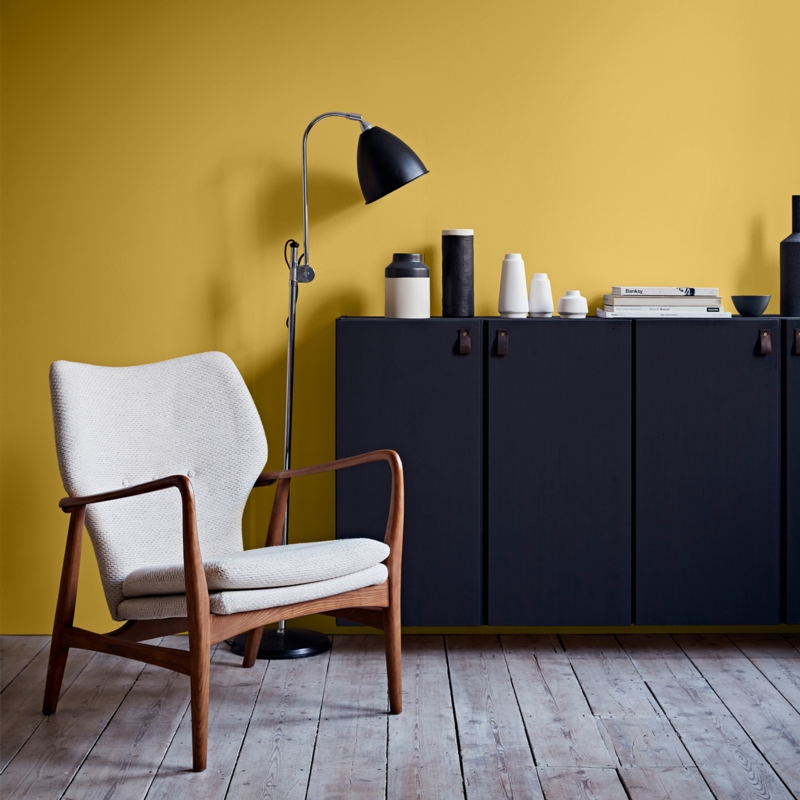 Crown Breatheasy 2.5L Silk - Mustard Jar - Paint From 1ClickWallpaper UK - View #5