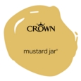 CROWN MATT EMULSION MUSTARD JAR 2.5L