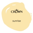 CROWN MATT EMULSION SUNRISE 2.5 LITRES