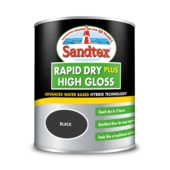 SANDTEX RAPID DRY GLOSS BLACK 750MLS
