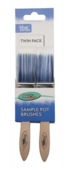 AXUS SAMPLE POT BRUSH, (BLUE SERIES) TWIN PACK