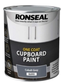 RONSEAL ONE COAT CUPBOARD PAINT COLB GREY GLOSS WB 750