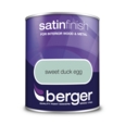 BERGER SATIN FINISH  SWEET DUCK EGG 750MLS