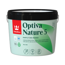 TIKKURILA OPTIVA NATURE MATT (5) WHITE 3 LTR STK