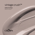 CROWN MATT EMULSION VINTAGE CRUSH 2.5LITRE