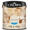 CROWN MATT EMULSION ANTIQUE CREAM 2.5LTS