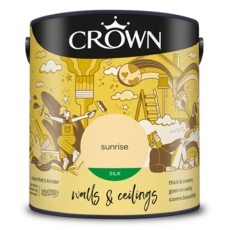 CROWN SILK EMULSION SUNRISE 2.5LITRES