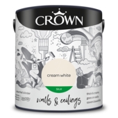 CROWN SILK EMULSION EMULSION Cream White 2.5L