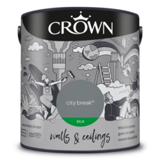 CROWN SILK EMULSION EMULSION CITY BREAK 2.5LITRE