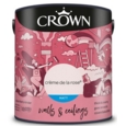 CROWN MATT EMULSION CREME DE LA ROSE 2.5L
