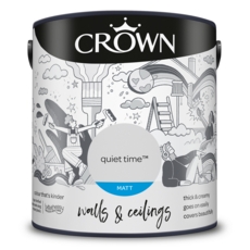 CROWN MATT EMULSION QUIET TIME 2.5LITRE
