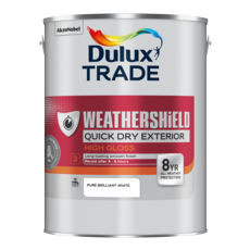 DULUX TRADE WEATHERSHIELD QUICK DRY GLOSS PBW 2.5L