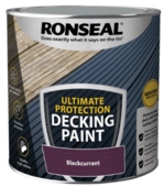 RONSEAL ULTIMATE PROTECTION DECKING PAINT BLACKCURRANT 2.5