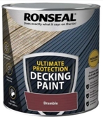 RONSEAL ULTIMATE PROTECTION DECKING PAINT BRAMBLE 2.5L