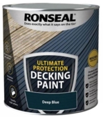 RONSEAL ULTIMATE PROTECTION DECKING PAINT DEEP BLUE 2.5L
